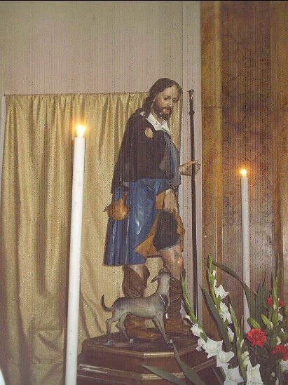 Statua di San Rocco