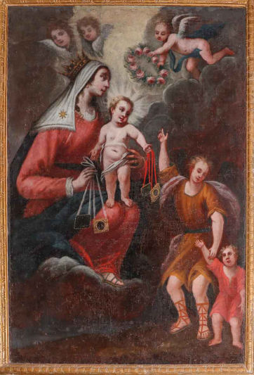 Madonna del Carmine con Angelo custode