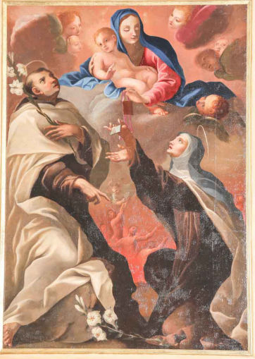 Madonna del Carmine con Santi e Anime purganti