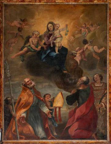 Madonna del Carmine con Angeli e Santi