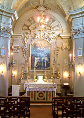 Madonna del Carmelo e Santi di Giovani Francesco Guerrieri