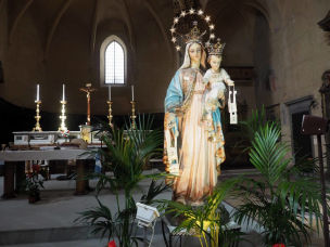 Statua Vergine del Carmelo
