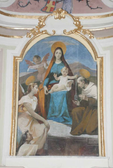 Dipinto della Madonna del Carmelo di Giampaglia Marietta