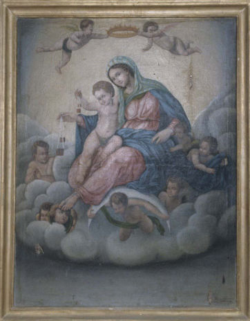 Dipinto della Madonna del Carmelo di Mastroiacovo Giuseppe