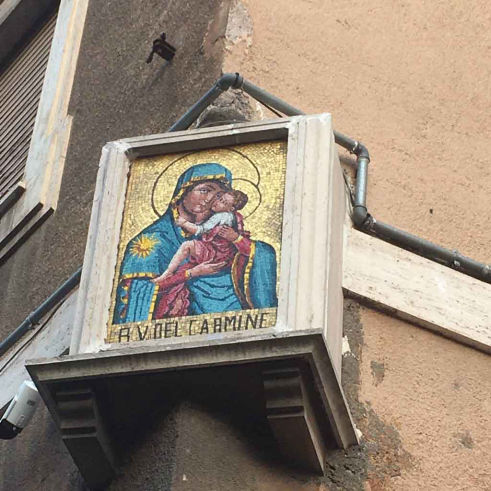 Edicola della Beata Vergine del Carmine
