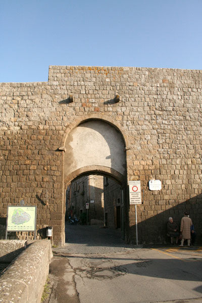Vista panoramica della Porta