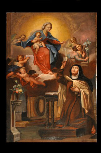 Madonna del Carmelo con Santa Teresa d'Avila