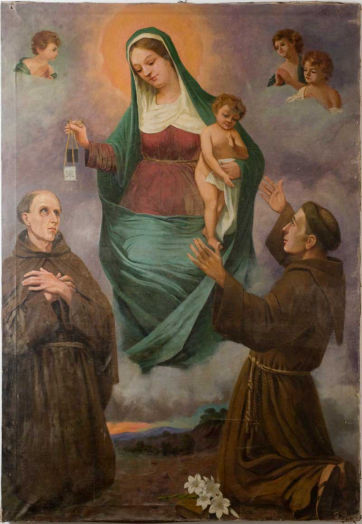 Madonna del Carmelo con Santi Francescani