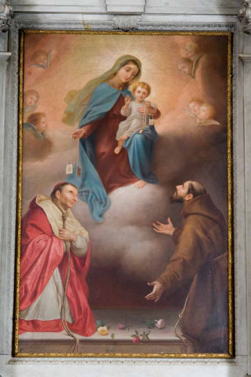 Madonna del Carmelo con i Santi