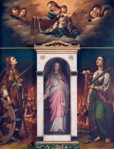 Madonna del Carmelo tra Santi