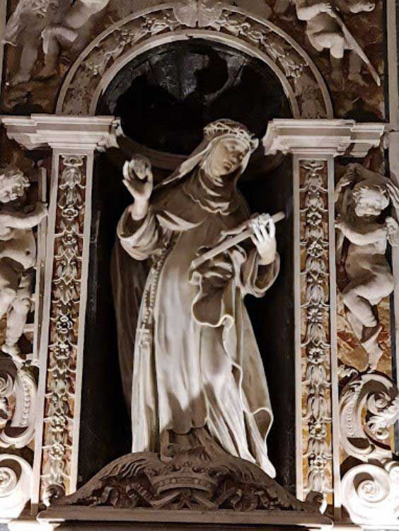 Altare intitolato a Santa Maria Maddalena de' Pazzi