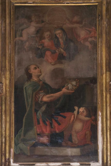 Madonna del Carmine e Ferdinando IV di Borbone di Autore sconosciuto