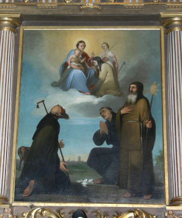 Madonna del Carmine e Santi di Baroni Domenico