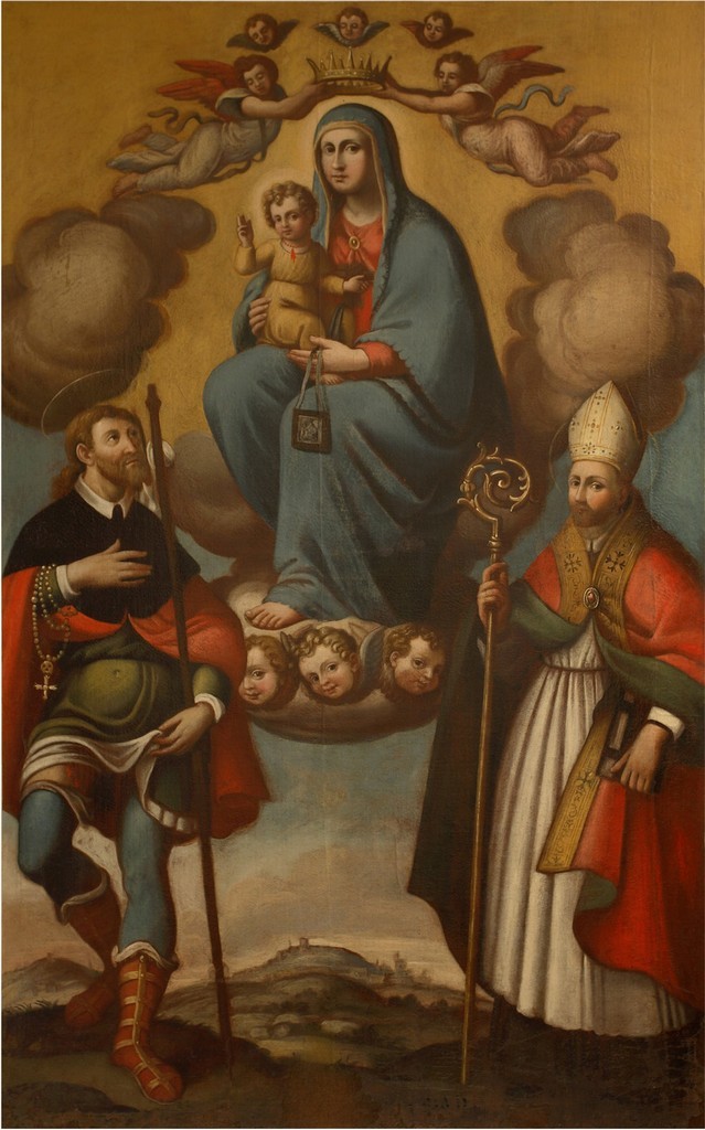 Madonna del Carmine e Santi di pittore ignoto