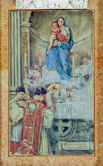 Madonna del Carmelo e San Cesidio di Pittore abruzzese
