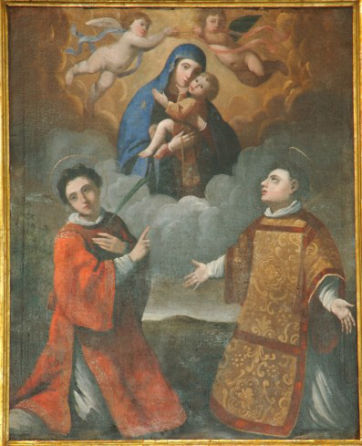 Madonna del Carmelo tra i Santi