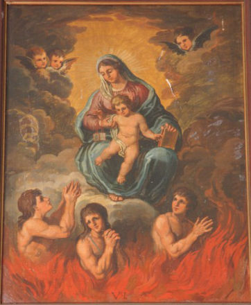 Madonna del Carmelo e Anime del Purgatorio