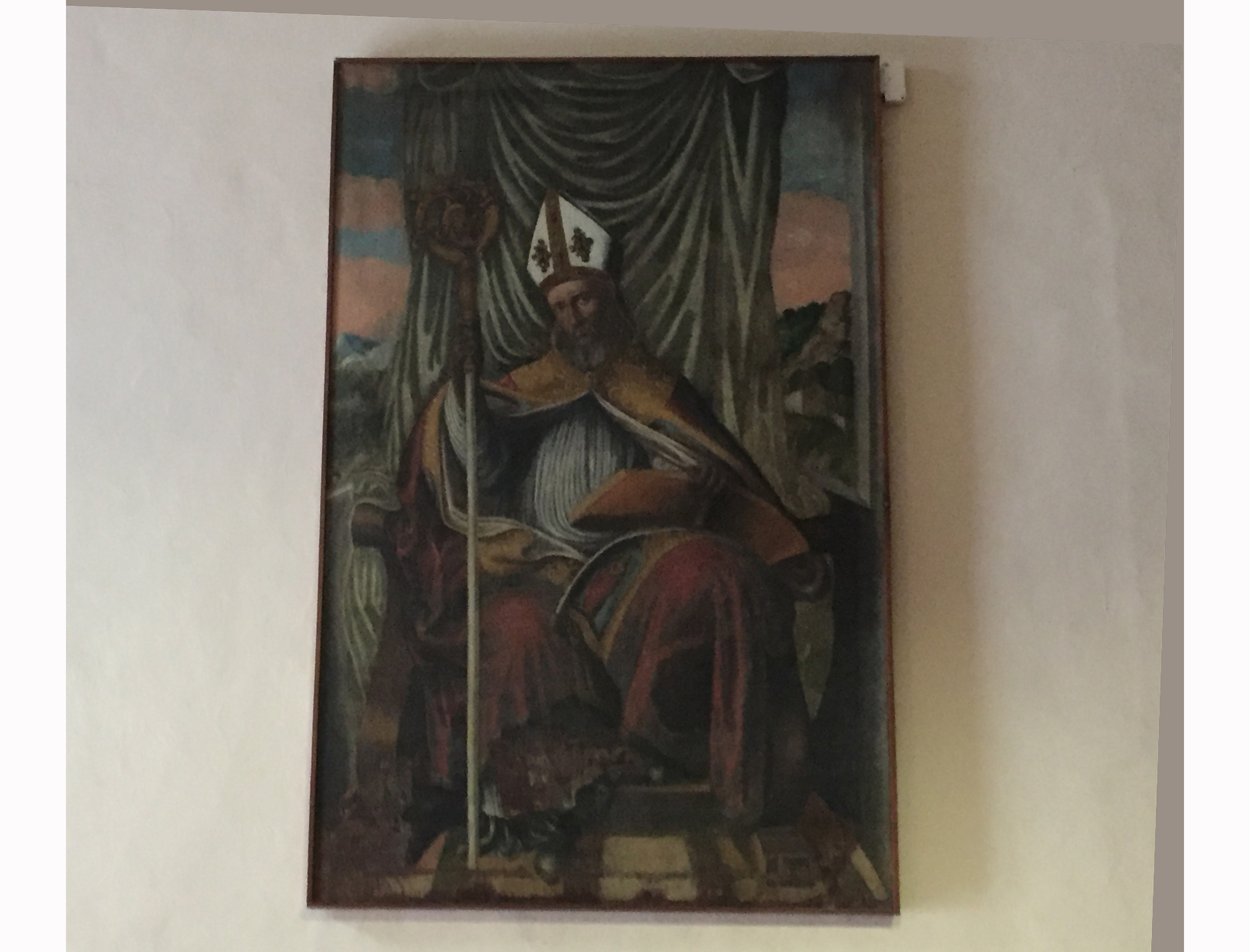 Originale del quadro San Martino in maestà