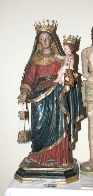 Statua della Madonna del Carmelo