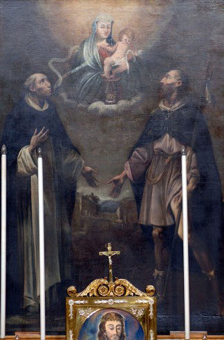 Madonna del Carmelo tra Santi Giacinto e Rocco