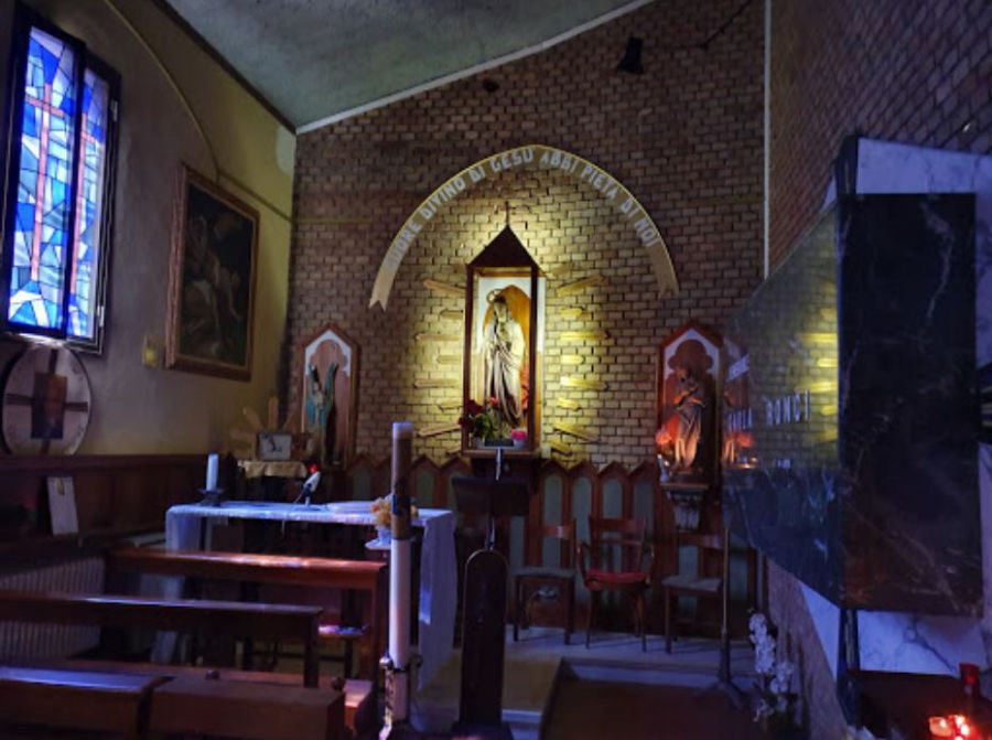 Altare cappella dedicata a Carla Ronci 
