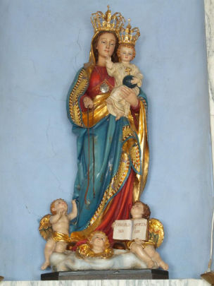 Statua Madonna del Carmelo