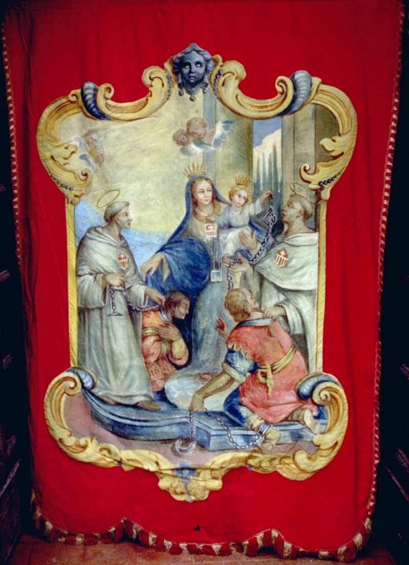 Stendardo processionale Madonna del Carmelo