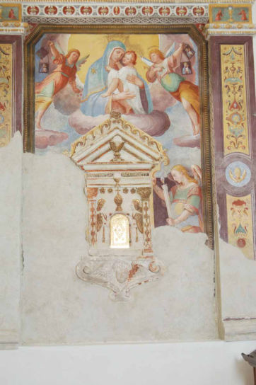 Madonna del Carmelo con Angeli di Autore sconosciuto