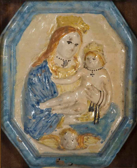 Targa bassorilievo Madonna del Carmine