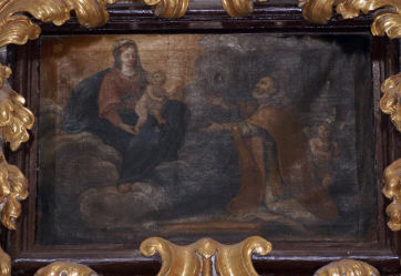 Madonna del Carmine e S.Simone Stock di Autore sconosciuto