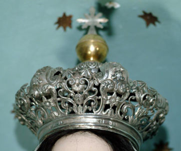 Corona di statua della Madonna del Carmine