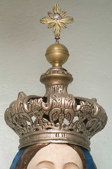 Corona per la statua della Madonna del Carmelo