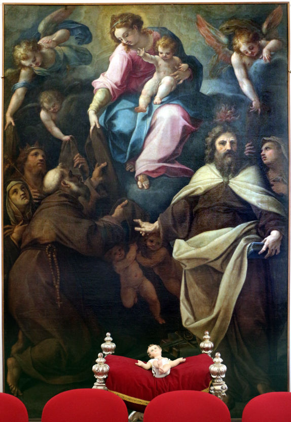 Madonna del Carmelo e Santi del Pomarancio