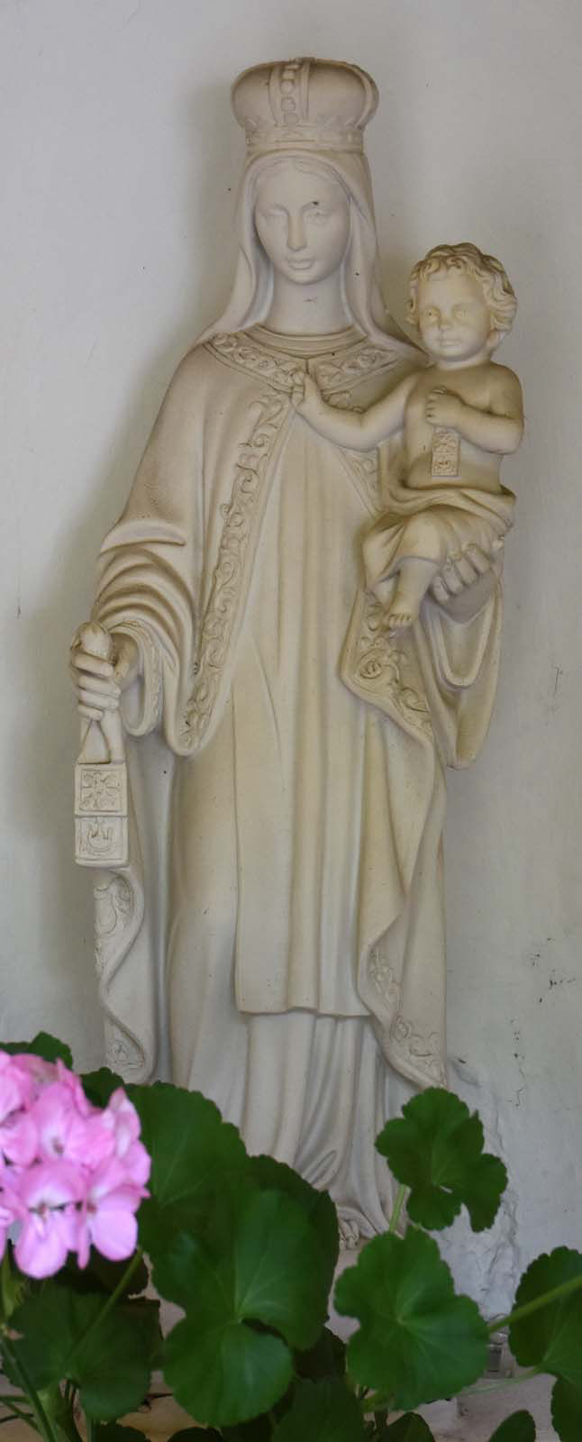 Statuetta Madonna del Carmelo