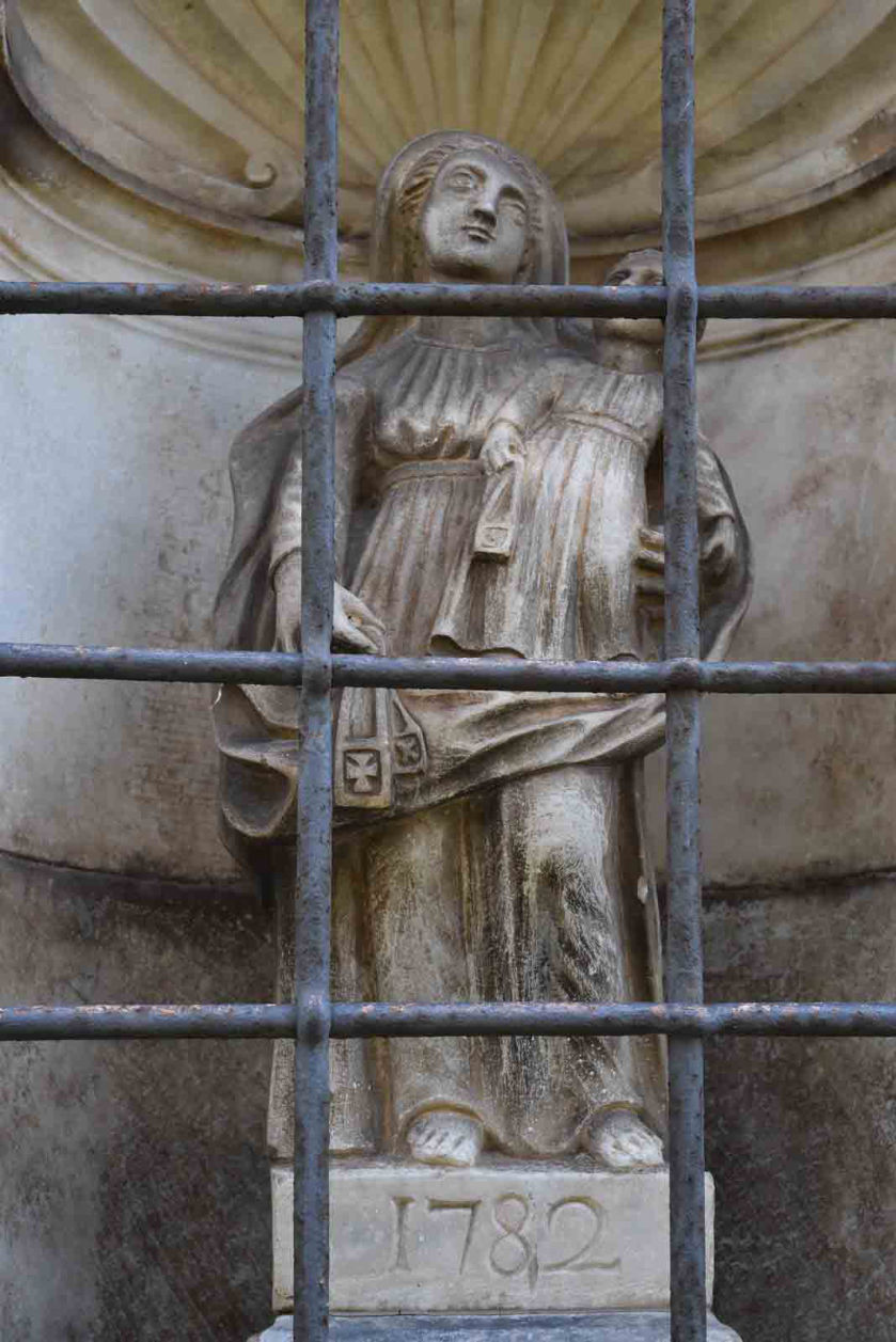 Statuetta Madonna del Carmelo