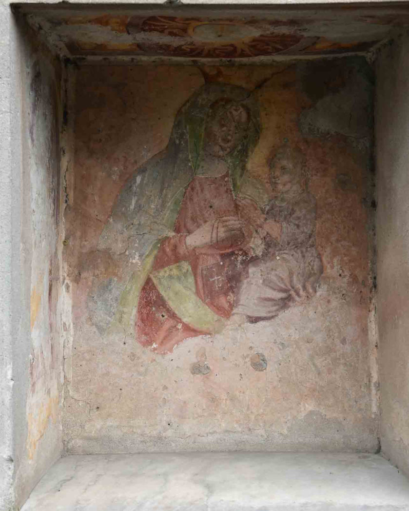 Dipinto Madonna del Carmelo