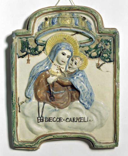 Targa devozionale Beata Vergine del Carmelo di Fusignano