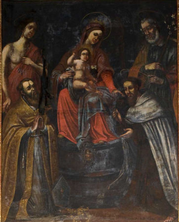 Madonna del Carmelo tra Santi