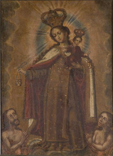 Madonna del Carmelo e Anime purganti