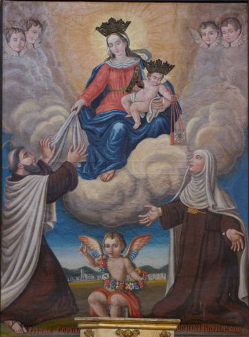 Madonna del Carmelo con Santi