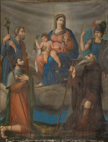 Madonna del Carmelo tra Santi