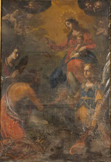 Madonna del Carmelo con Santi