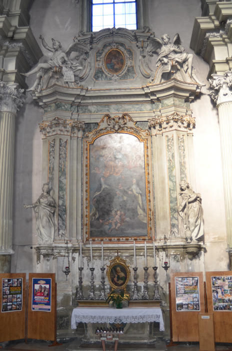 Altare quinta cappella, parete sinistra