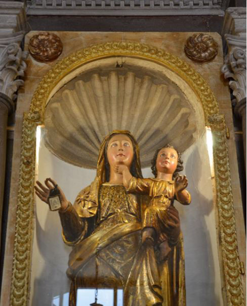 Statua Madonna del Carmine con Bambino