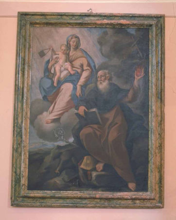 Madonna del Carmelo con Bambino e Sant'Antonio abate