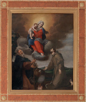Madonna con Bambino e Santi di Massari Lucio