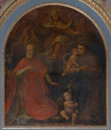Vergine con Santi di Spisanelli Vincenzo