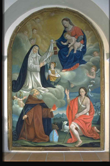 Madonna del Carmelo e Santi di Trevisani Angelo