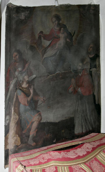 Madonna del Carmine col Bambino e Santi di Autore sconosciuto