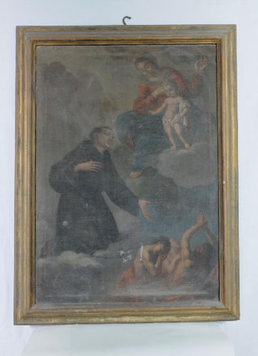 Sant'Antonio da Padova intercede presso la Madonna di Autore sconosciuto